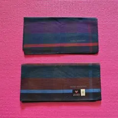 MARIO VALENTINO ハンカチ 2枚セット【新品】