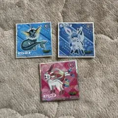 ポケモンウエハースシール3つ