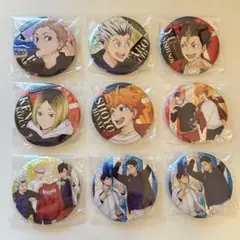 ハイキュー 日向翔陽 ビスケット缶バッジ 9点 セット おまけ付き