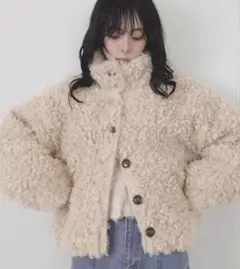 新品未使用　LIAN リアン　プードルファーブルゾン