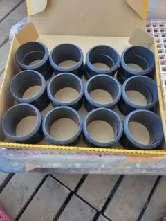 ラリーラジアルタイヤ前輪後輪共通1/12中空タイヤ2個1組ホイール付き 2