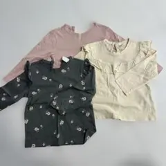 H&M 長袖Tシャツ3点セット 85サイズ