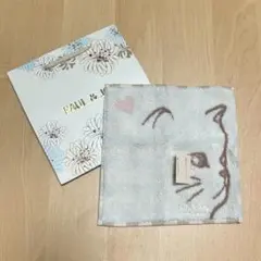 【ショッパー付き】PAUL & JOE タオルハンカチ