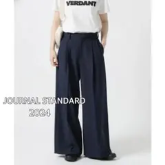 美品 JOURNAL STANDARD 2タックワイドスラックスパンツ