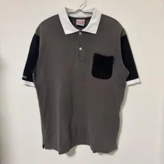 XLARGE エクストララージ ポロシャツ L グレー 半袖 ワンポイント 古着のサムネイル