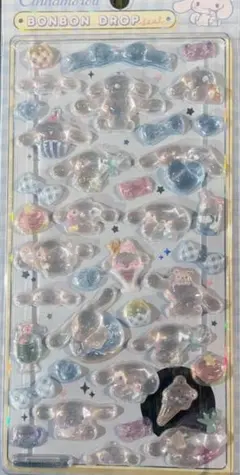 シナモロール ボンボンドロップシール