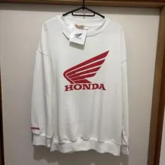 【新品未着用】HONDA トレーナー ホワイト