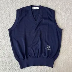 ヴィンテージ ニットベスト L Grand Monarch Mizuno 刺繍のサムネイル