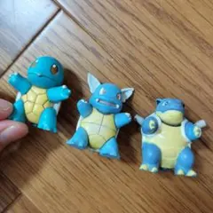 ポケモン　モンコレ　ゼニガメ　カメール　カメックス　３体セット