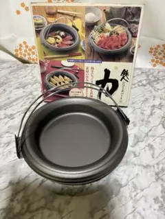 【値下げ】鉄人シリーズパートⅡ 力　16cm鉄鍋のサムネイル