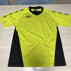 UMBRO プラクティスシャツ イエロー×ブラック