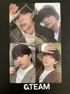 【即購入◎】&team ej/ウィジュトレカ(ポップアップ)コンプ 4枚