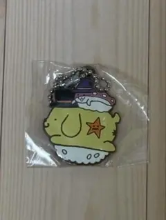 サンリオ くら寿司 ビッくらポン ラバーキーホルダー　ポムポムプリン