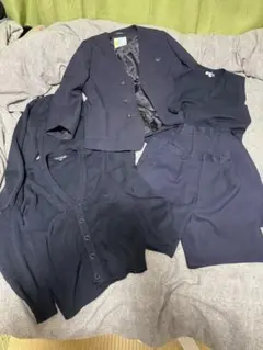 ネイビー ジャケット ショートパンツ 6点セット 135-140cm