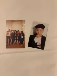 BTS トレカ フォトカード 2枚セット