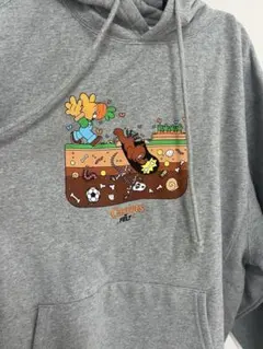 carrots Felt コラボ　パーカー　L 新品　未使用　グレーのサムネイル