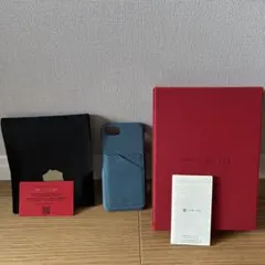 BONAVENTURA iPhoneケース バックカバー ブルー　iPhone8