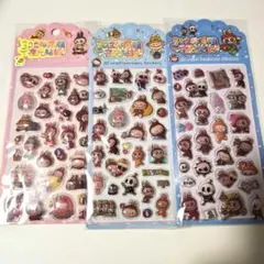 ラブブ3D立体夜光シール