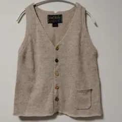 CUBE SUGAR カジュアルニットベスト