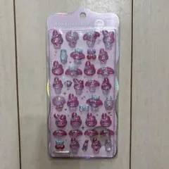 マイメロディ ちゅるきら　ボンボンドロップシール