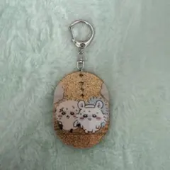 ちいかわ ラメアクリルキーホルダー5 ラッコ モモンガ