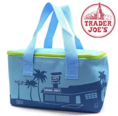 Trader Joe's ミニ保冷バッグ 水色