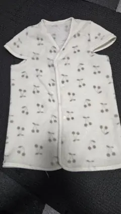 チェリー柄フリーススリーパー