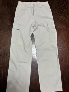 【良品】Carhartt カーハート ダック地 カーゴパンツ ベージュ W30