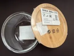 保存容器　耐熱ガラス/丸型/蓋付き