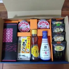 調味料・海苔・フリーズドライ味噌汁 詰め合わせギフトセットのサムネイル