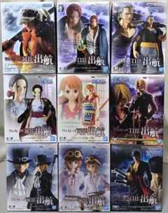 ワンピース THE 出航 フィギュア セット