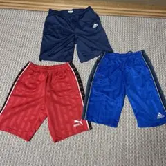 PUMA・adidas ハーフパンツ 3枚セット