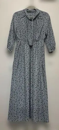 『新品タグ付き』nano universe 花柄ロングワンピース上品小花柄