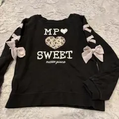 メゾピアノ ハートリボントレーナー 100cm~