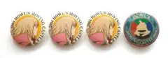 【新品】ジブリ 缶バッジ コレクション キャラバッジ ハウル カルシファー 4点