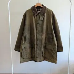80s 2ワラント】England製Barbourオイルド ヴィンテージ - メルカリ