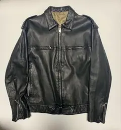 finesse × goodenoughライダースジャケットM 90s finesse × goodenough レザー ライダース jkt - メルカリ