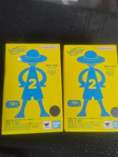 バンダイ ワンピース ルフィ フィギュア 冒険の記憶Vol.2 2個セット