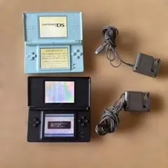 ニンテンドーDS 本体 水色と黒