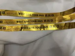 WEST. LIVE TOUR 2025 A.H.O. 銀テープ　3本セット
