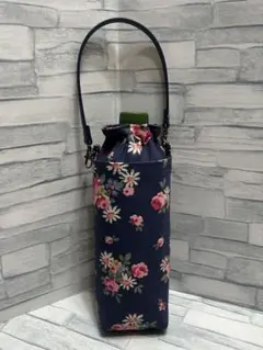 ペットボトルカバー　ペットボトルホルダー　キャスキッドソン　花柄