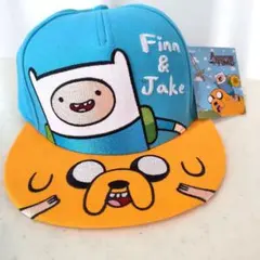 Adventure Time Finn & Jake キャップ　希少