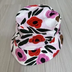 【美品】ユニクロ ×マリメッコ UVカット バケットハット 55〜58cm