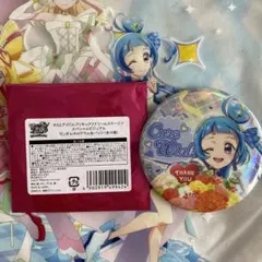 キミとアイドルプリキュアドリームステージ　ホログラム缶バッジ　キュアウインク