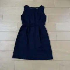 ネイビー ワンピース お呼ばれ セレモニー