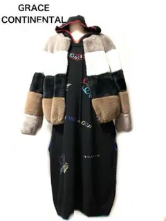 GRACE ❤︎CONTINENTAL ❤︎エコファーマルチブルゾン⚠️訳あり