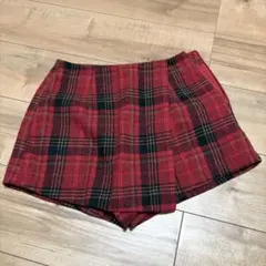 SHEIN チェックミニスカート