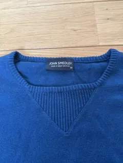 JOHN SMEDLEY ニット セーター ブルー XSのサムネイル