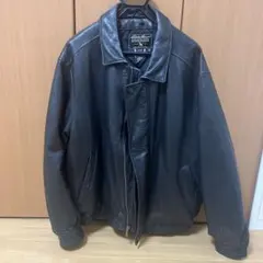 Eddie Bauer 牛革　レザージャケット