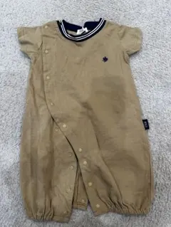 ベージュ ツーウェイドレスオール 50-70cm